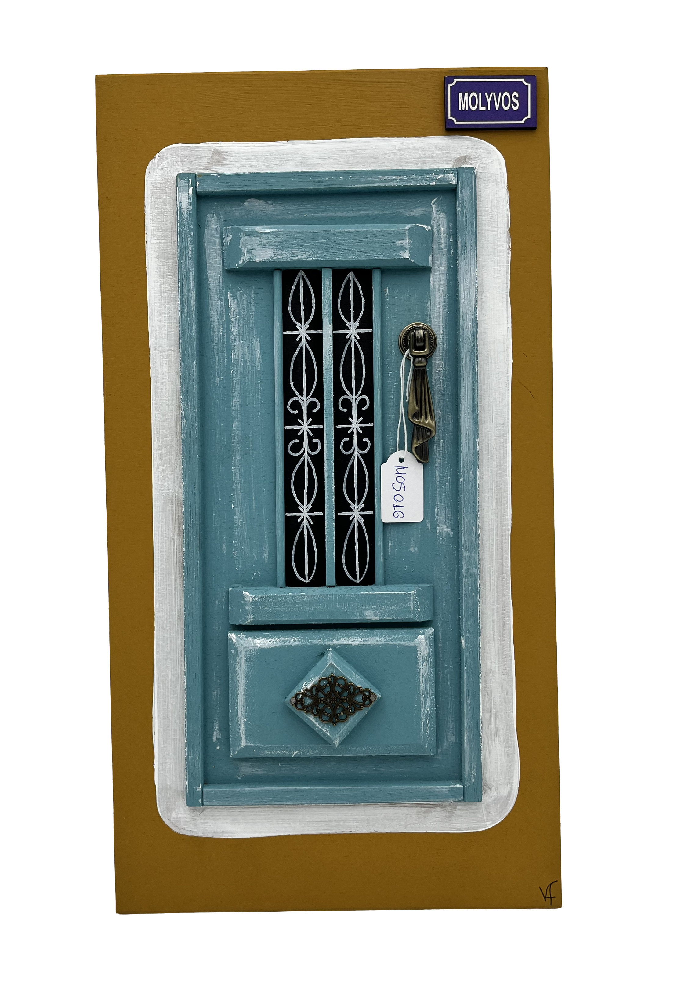 ΞΥΛΙΝΗ ΜΙΝΙΑΤΟΥΡΑ ΠΟΡΤΑ 22χ41 cm
