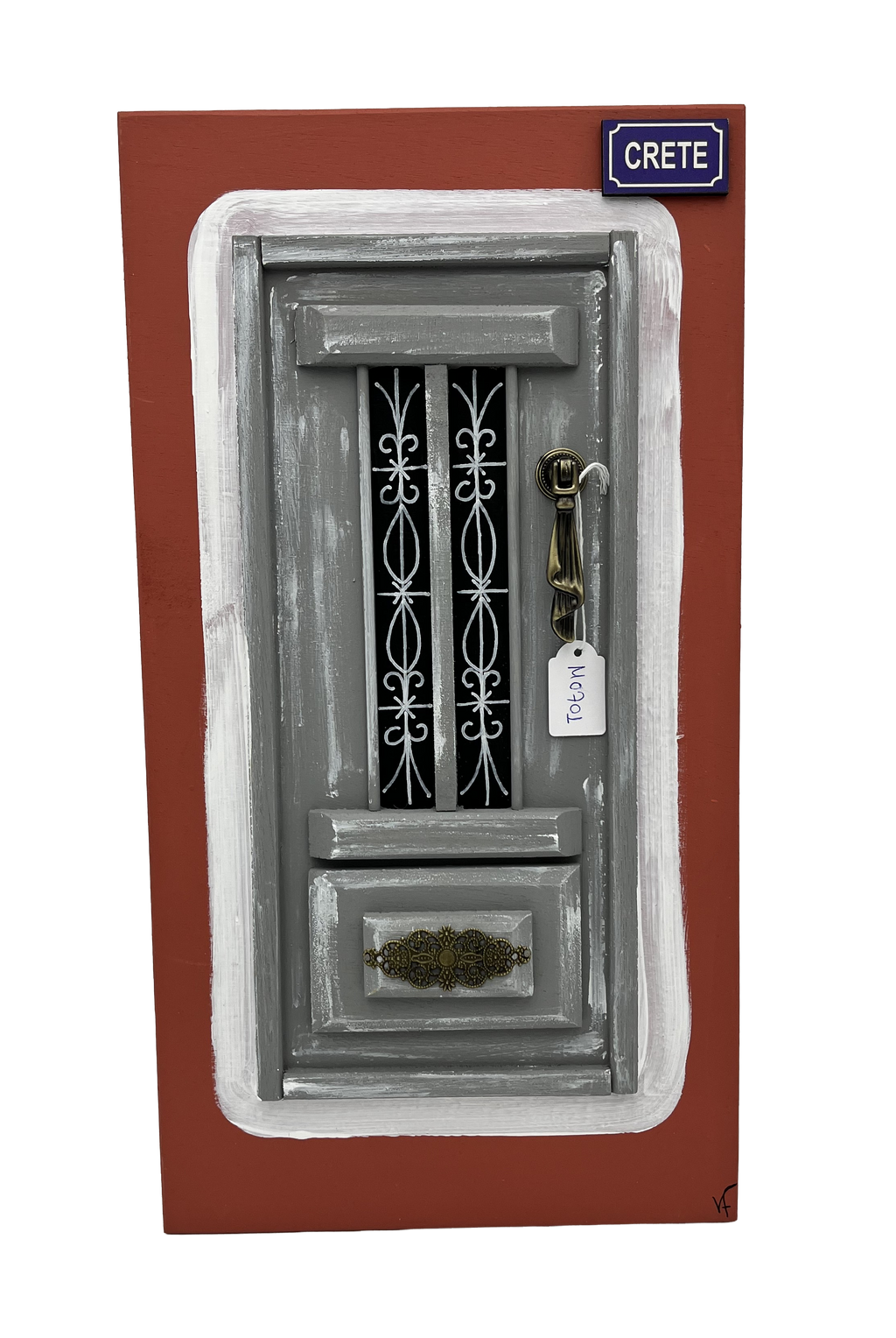 ΞΥΛΙΝΗ ΜΙΝΙΑΤΟΥΡΑ ΠΟΡΤΑ 22χ41 cm
