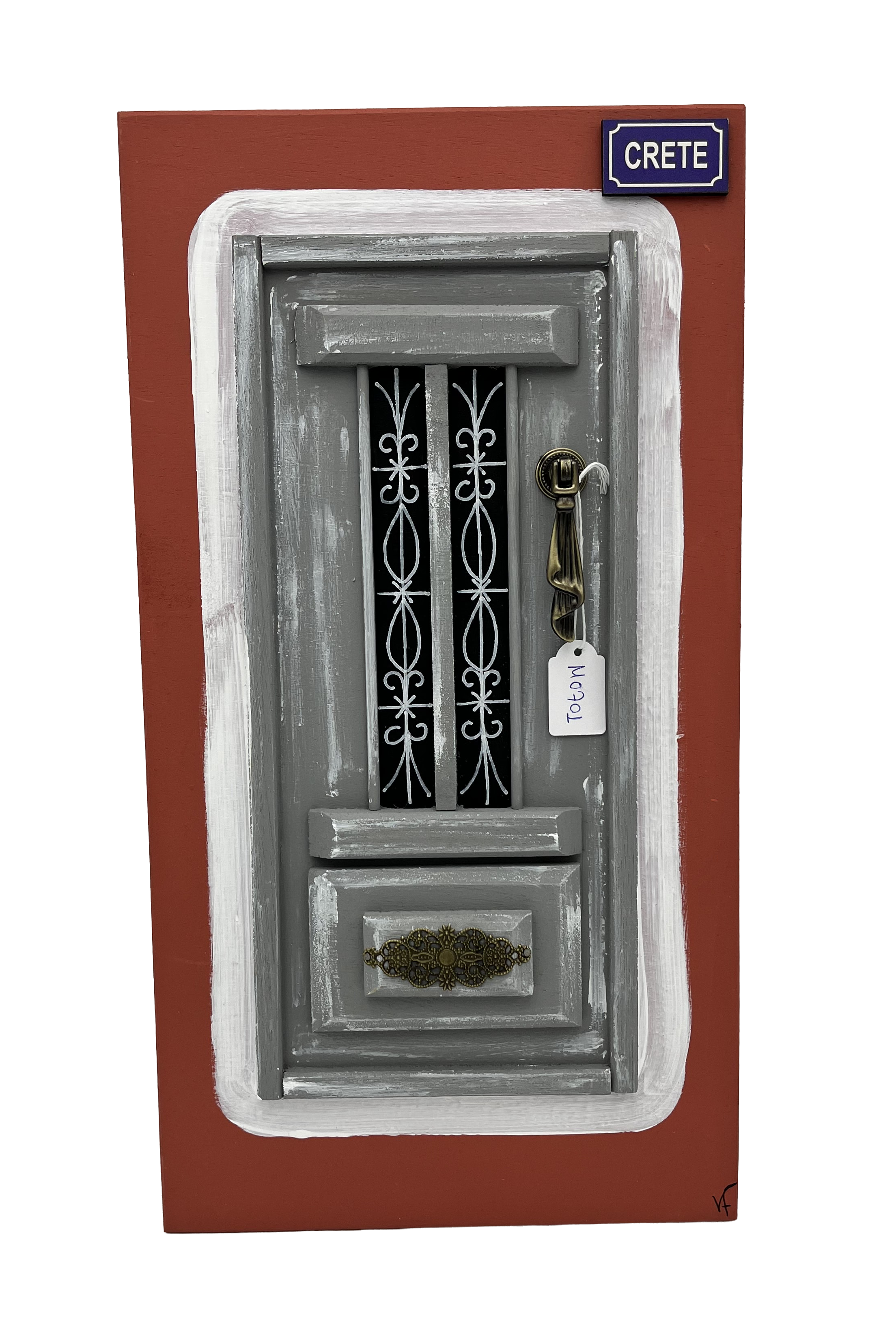 ΞΥΛΙΝΗ ΜΙΝΙΑΤΟΥΡΑ ΠΟΡΤΑ 22χ41 cm