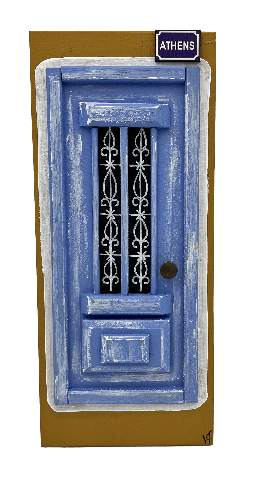 ΞΥΛΙΝΗ MΙΝΙΑΤΟΥΡΑ ΠΟΡΤΑ 12χ28 cm
