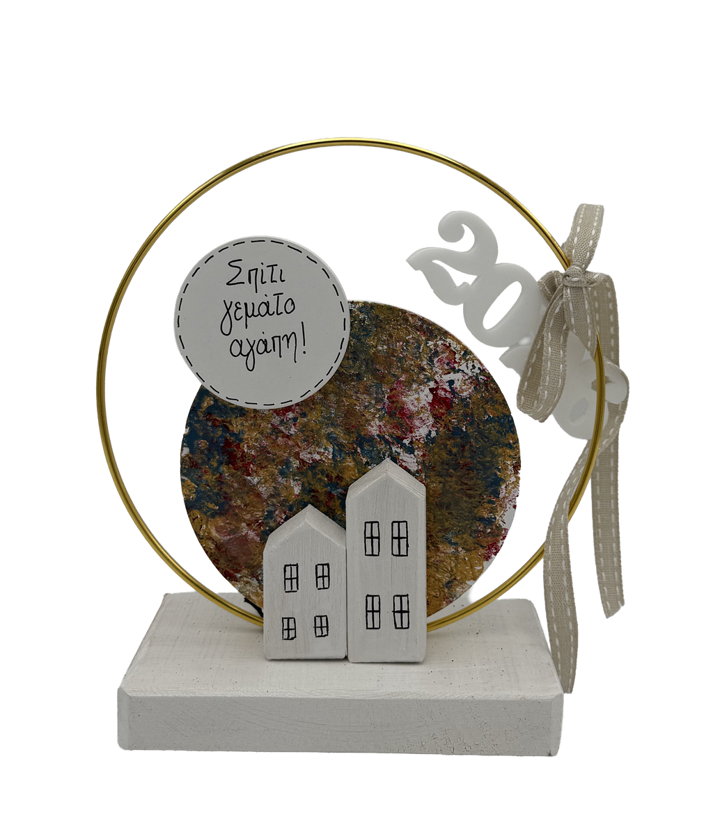 COMPOSITION WITH HOUSES AND WISHES