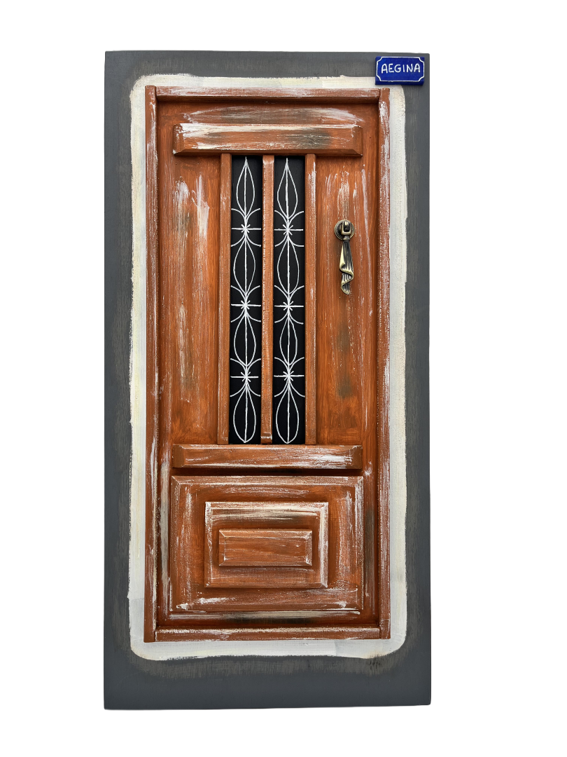 ΞΥΛΙΝΗ MΙΝΙΑΤΟΥΡΑ ΠΟΡΤΑ 30χ60 cm