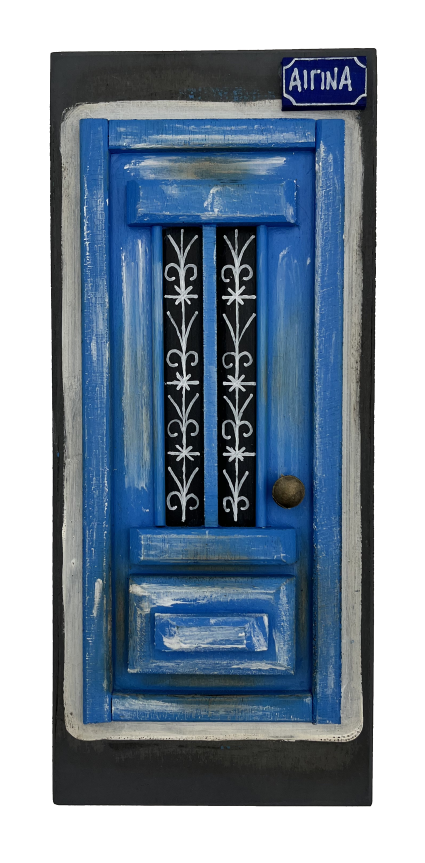 ΞΥΛΙΝΗ MΙΝΙΑΤΟΥΡΑ ΠΟΡΤΑ 12χ28 cm