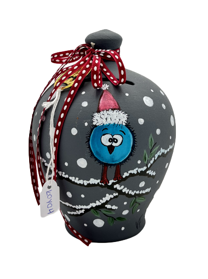 PAINTED MONEY BANK SMALL